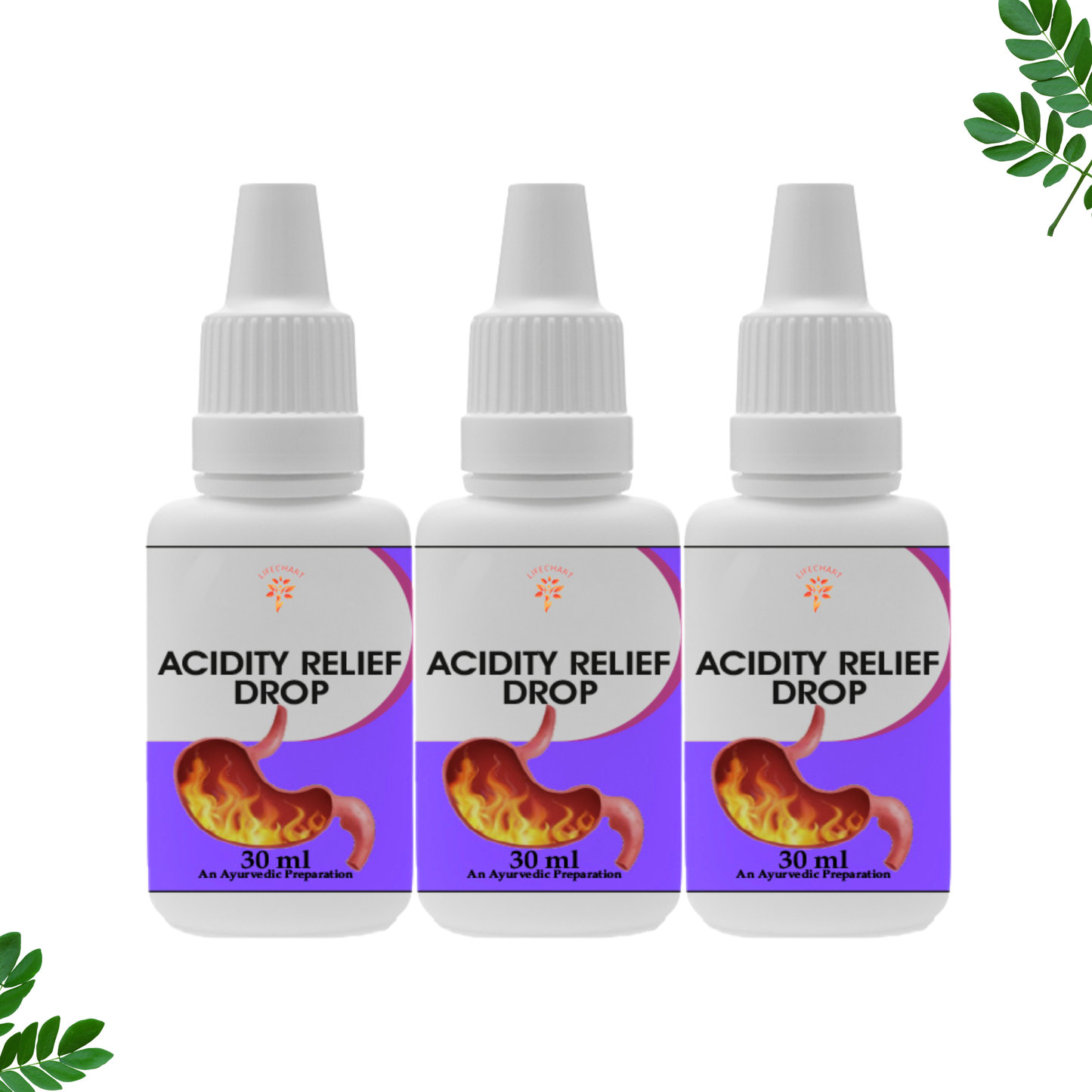 Acidity drops
