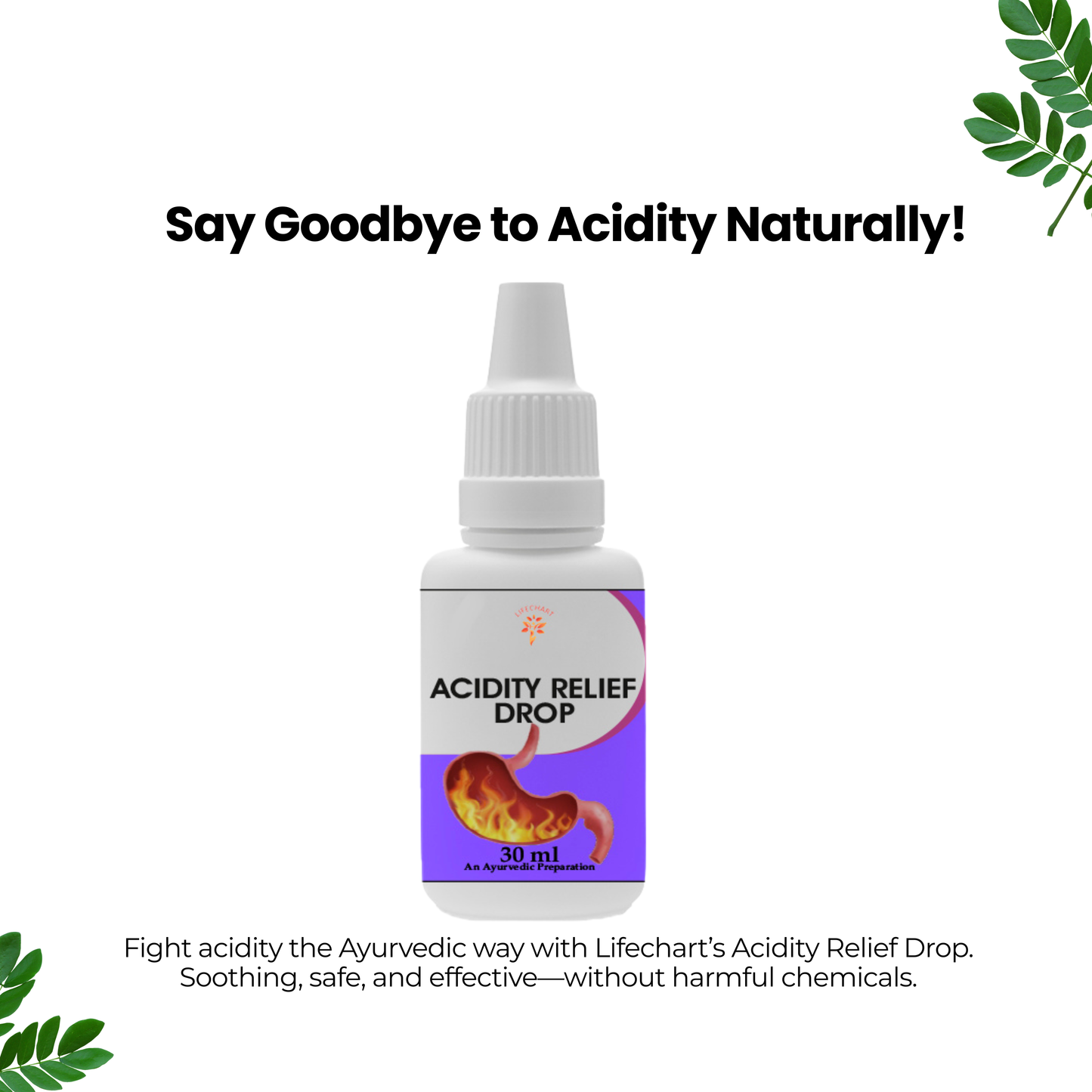 Acidity drops
