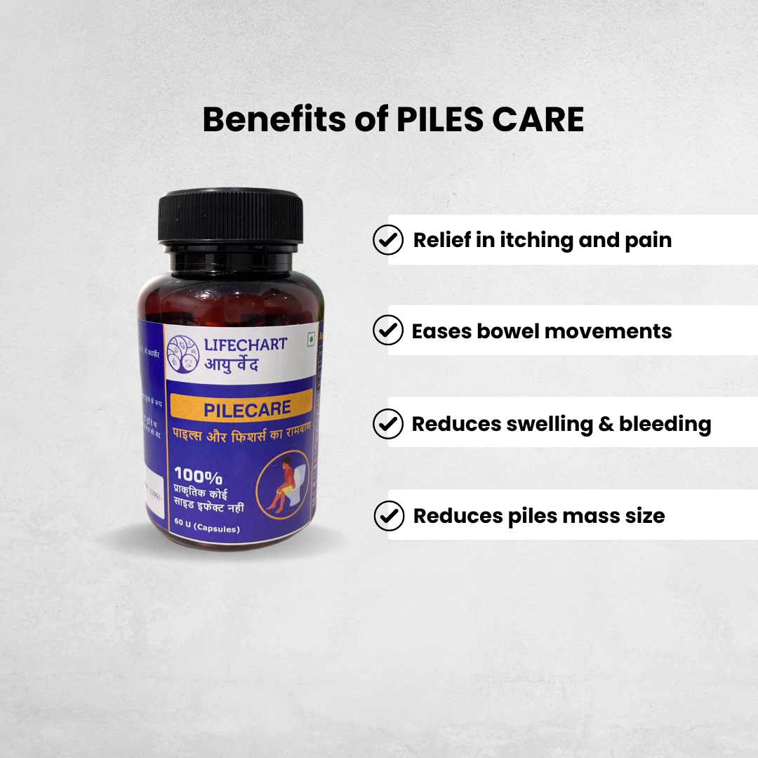 LifeChart Ayurveda Piles/Fissure/Fistula Care- FICCI Lab tested