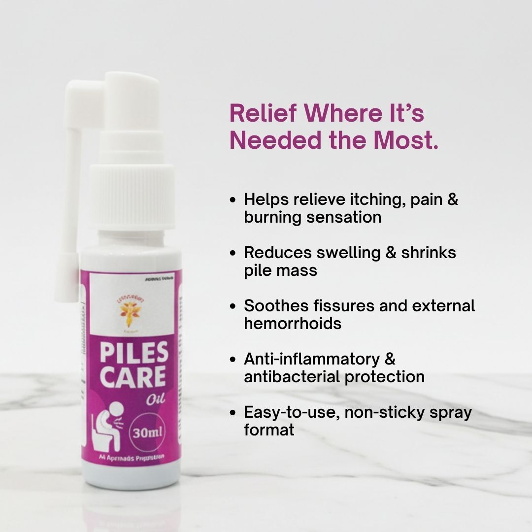 Piles Oil Spray