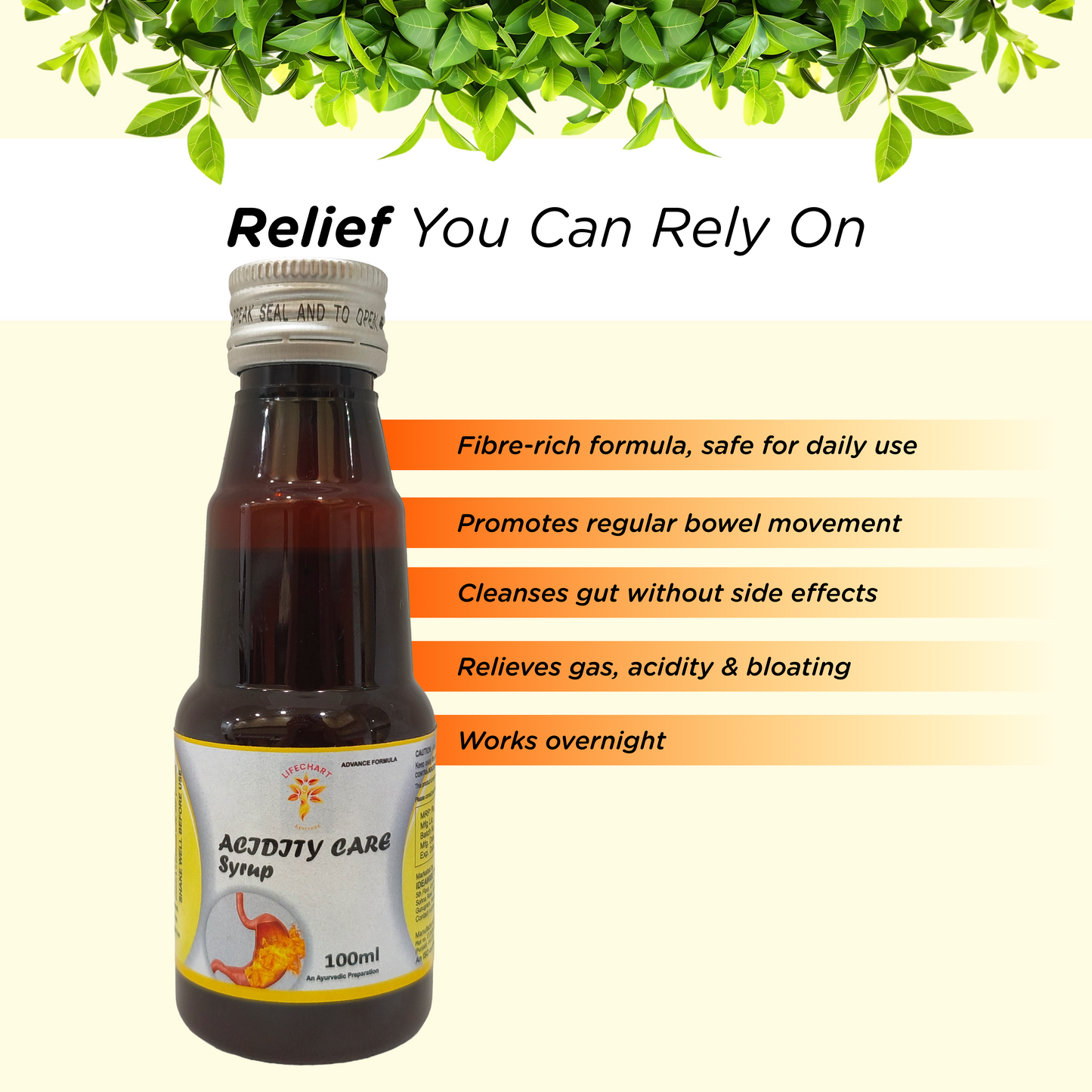 Acidity Care by LifeChart Ayurveda