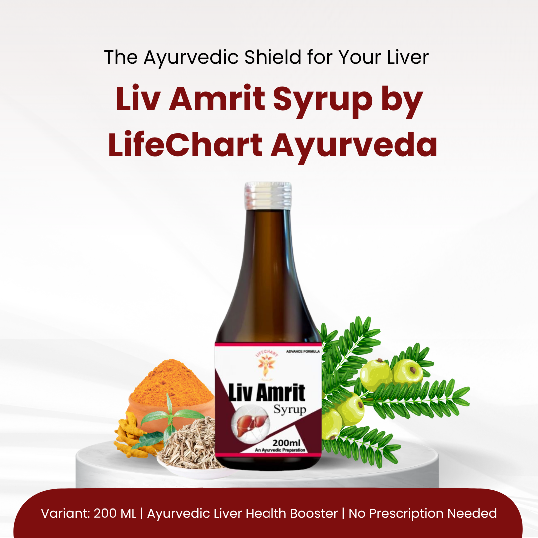 Livamrit Syrup by LifeChart Ayurveda