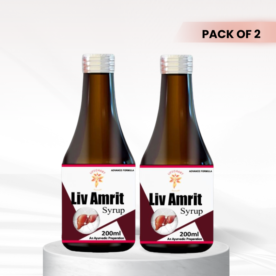 Livamrit Syrup by LifeChart Ayurveda