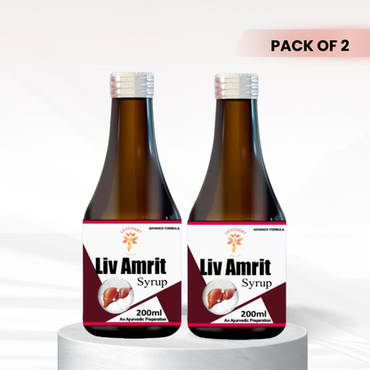 Livamrit Syrup by LifeChart Ayurveda