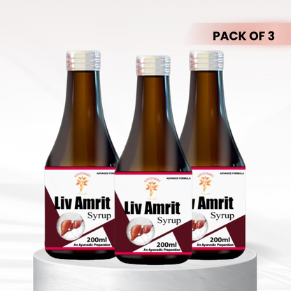 Livamrit Syrup by LifeChart Ayurveda