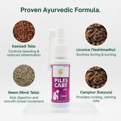 Piles Oil Spray