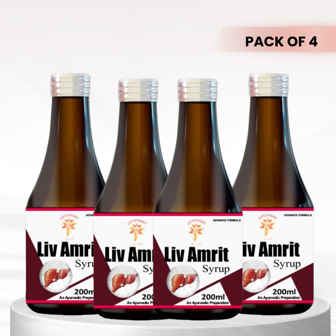 Livamrit Syrup by LifeChart Ayurveda