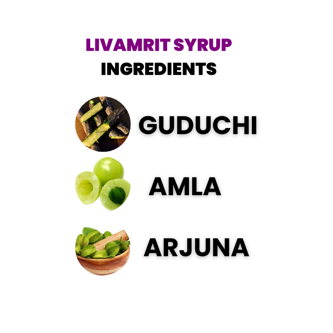 Livamrit Syrup by LifeChart Ayurveda