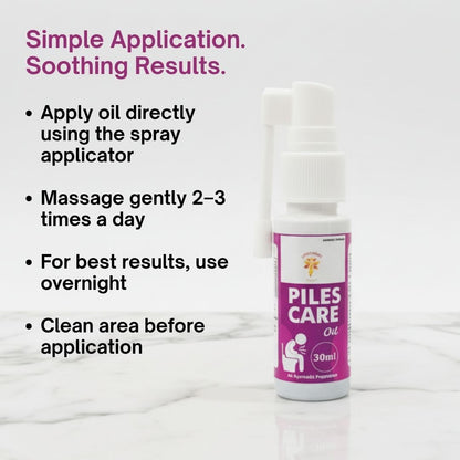 Piles Oil Spray
