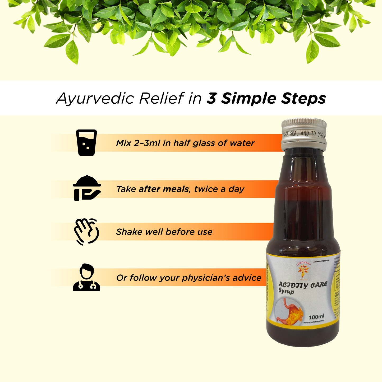 Acidity Care by LifeChart Ayurveda