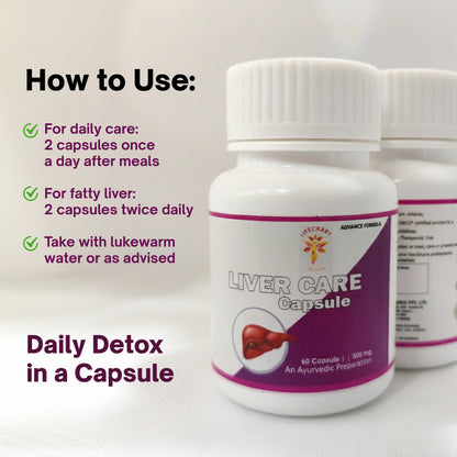 Liver Care By Lifechart Ayurveda (Instant Relief)